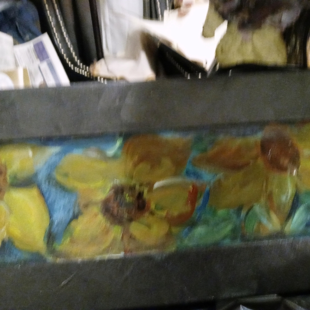 Original had painted antique window